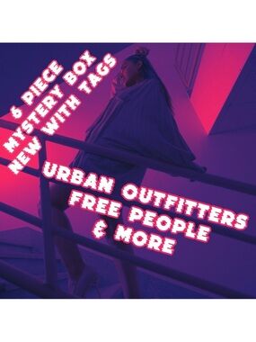 6 Piece New With Tags Mystery Box Billabong Urban Outfitters J Crew Madewell NWT